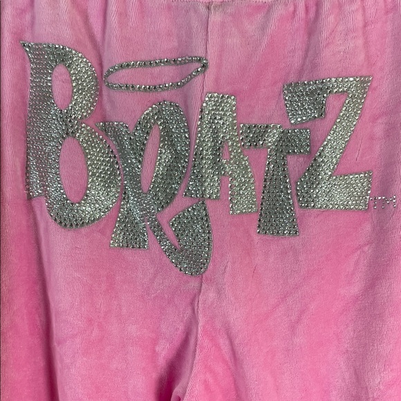 Dolls Kill Bratz Pink Women Pajama Set with Hoodie - Picture 12 of 12